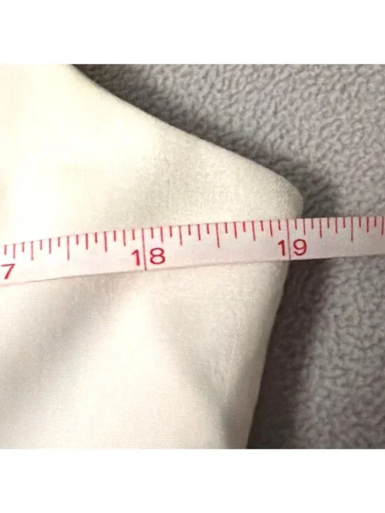 Y2K Colorblock Sheath Dress Calvin Klein Sleeveless Teal & White Womens Size 14 - Picture 4 of 6